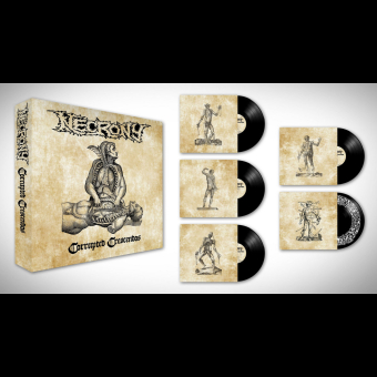 NECRONY Corrupted Crescendos BOXSET 5LP BLACK , PRE-ORDER [VINYL 12"]